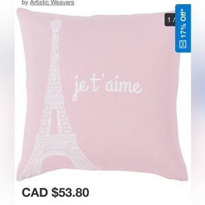 Set of 2 100% Cotton Baby Pink Pillow Covers